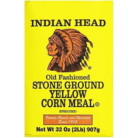 Indian Head Yellow Corn Meal, 32 oz. Cover