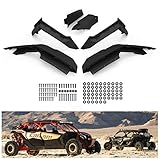 KIWI MASTER Fender Flares Extensions Compatible for Can Am Maverick X3 All Models Extended Mud Flaps Guards 715002973