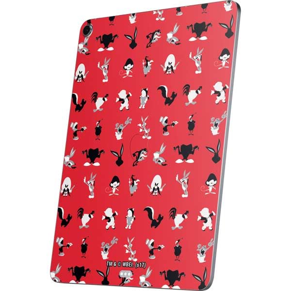 Skinit Decal Tablet Skin Compatible with iPad Air 11in (2024-2025) - Officially Licensed Looney Tunes Identity Red Pattern Design