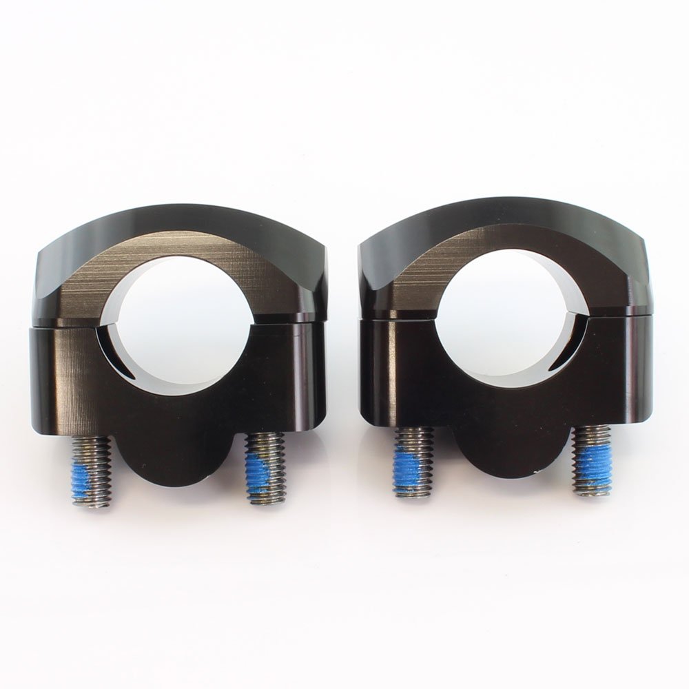 Amazon | 汎用 アルミ製 テーパーハンドル用 クランプキット ブラック