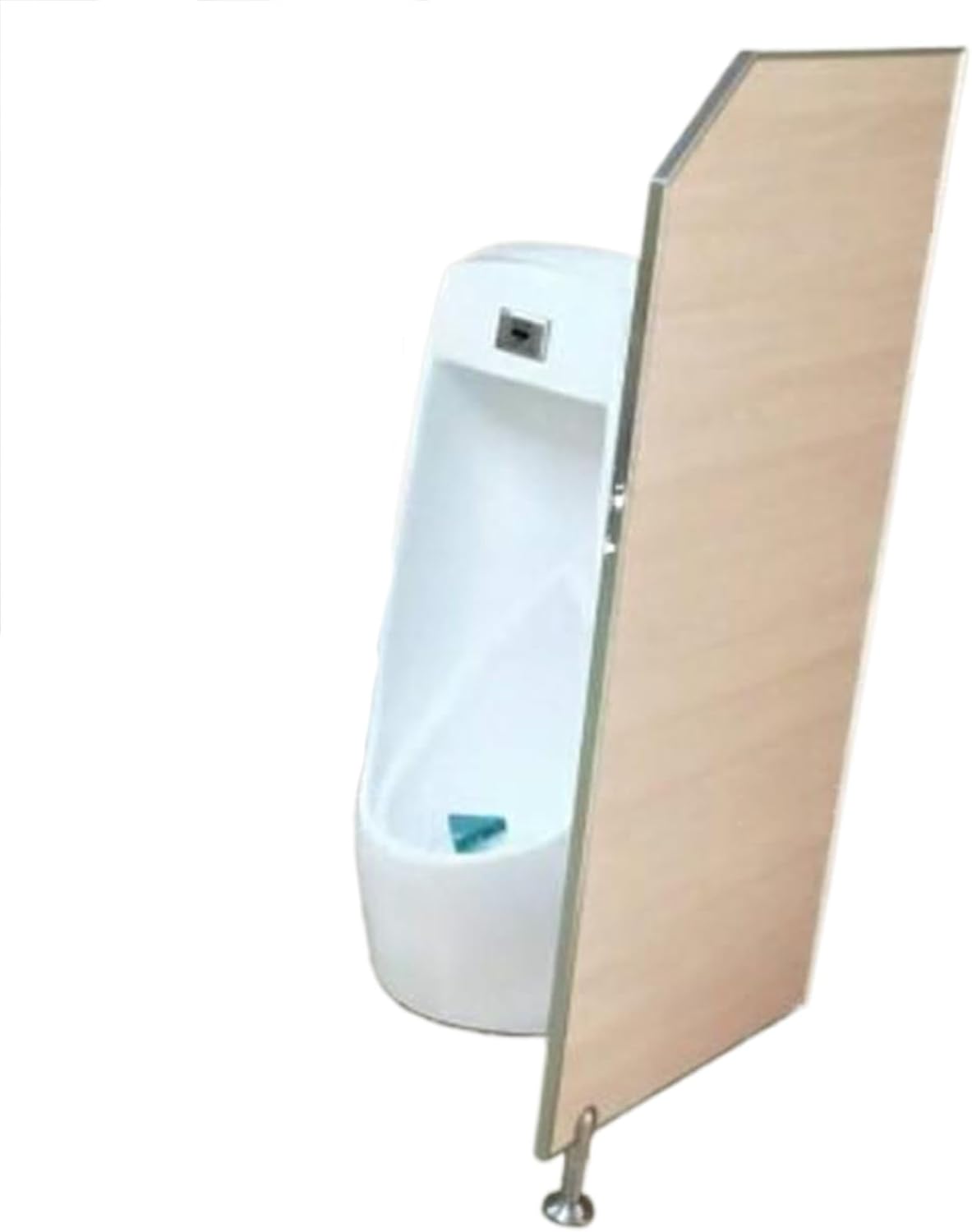Urinal Screen Toilet Partition, Waterproof Urinal Baffle Floor-Mounted Urinal Baffle Hotel/Public Restroom Waterproof Urinal Partition(1pcs)