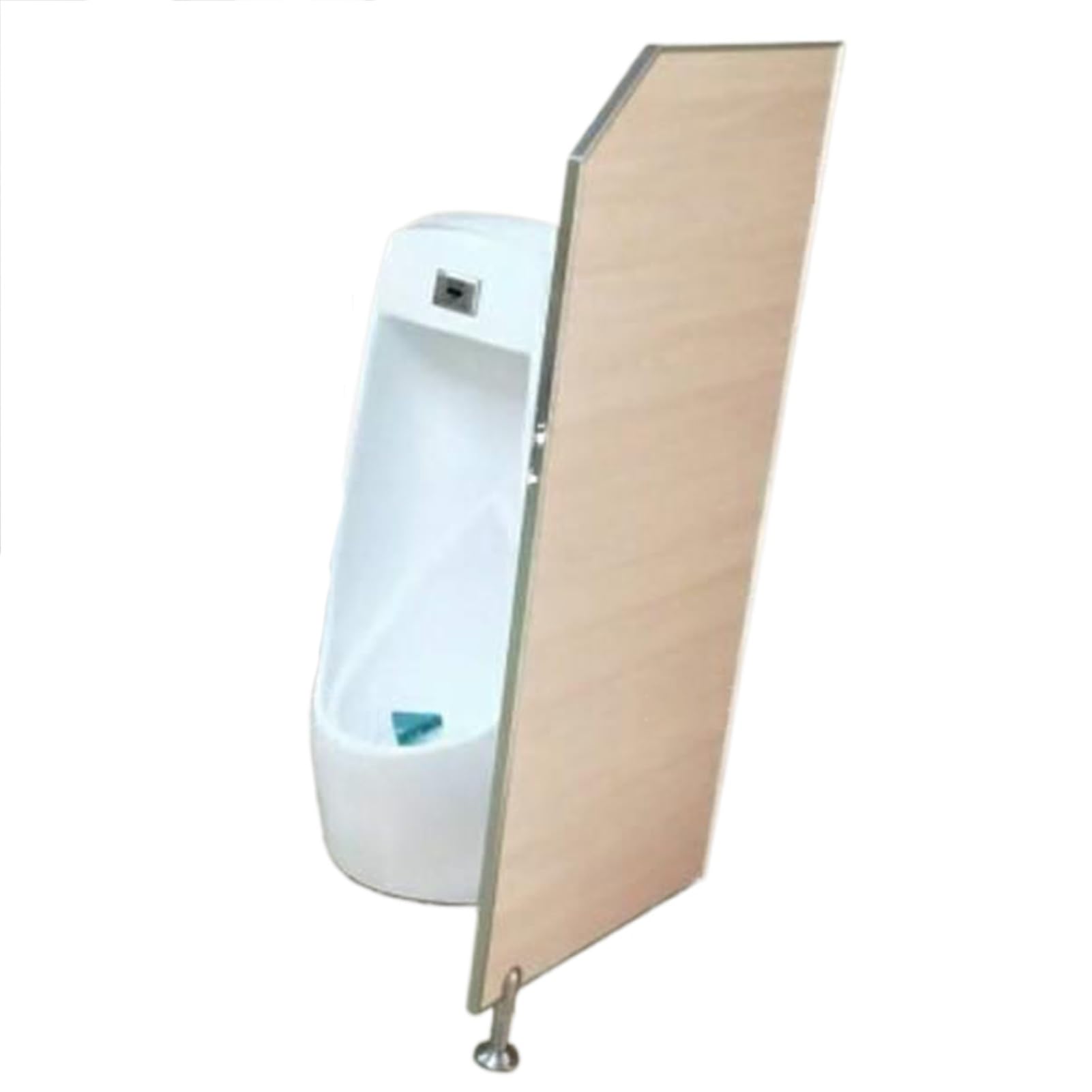 Mampara de urinario impermeable que soluciona la falta de privacidad en baños