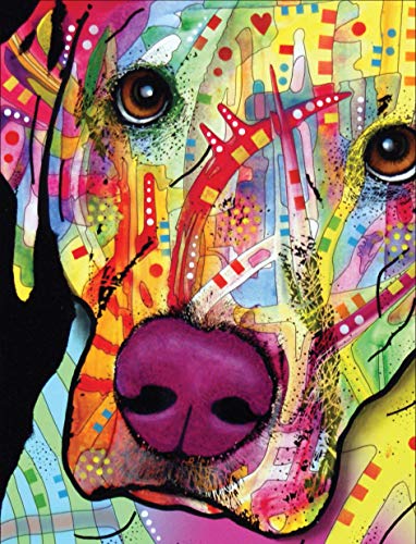 Dean Russo Labrador Journal: Lined Journal (Quiet Fox Designs) 144 High-Quality, Acid-Free Lined Pages for a Dream Diary or Journaling, with Vibrant Cover Art from Brooklyn Pop Artist Dean Russo