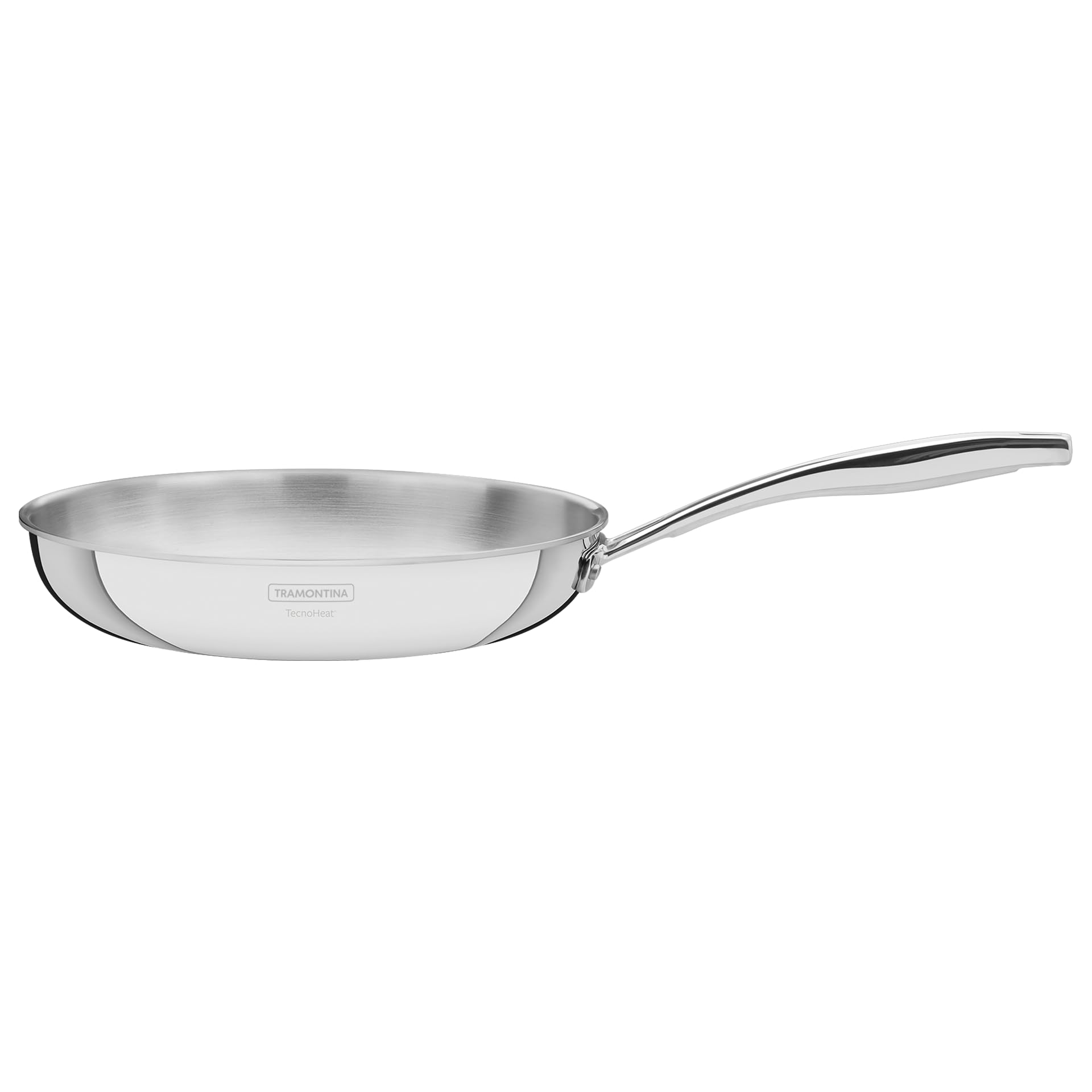 Tramontina Stainless Steel Grain Pan with Triple Body and Handle 28 cm and 2.8 L
