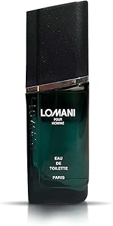 LOMANI PARIS Pour Homme Eau De Toilette Spray For Men, 100ml/3.4oz - Lavender, Jasmine & Amber Wood
