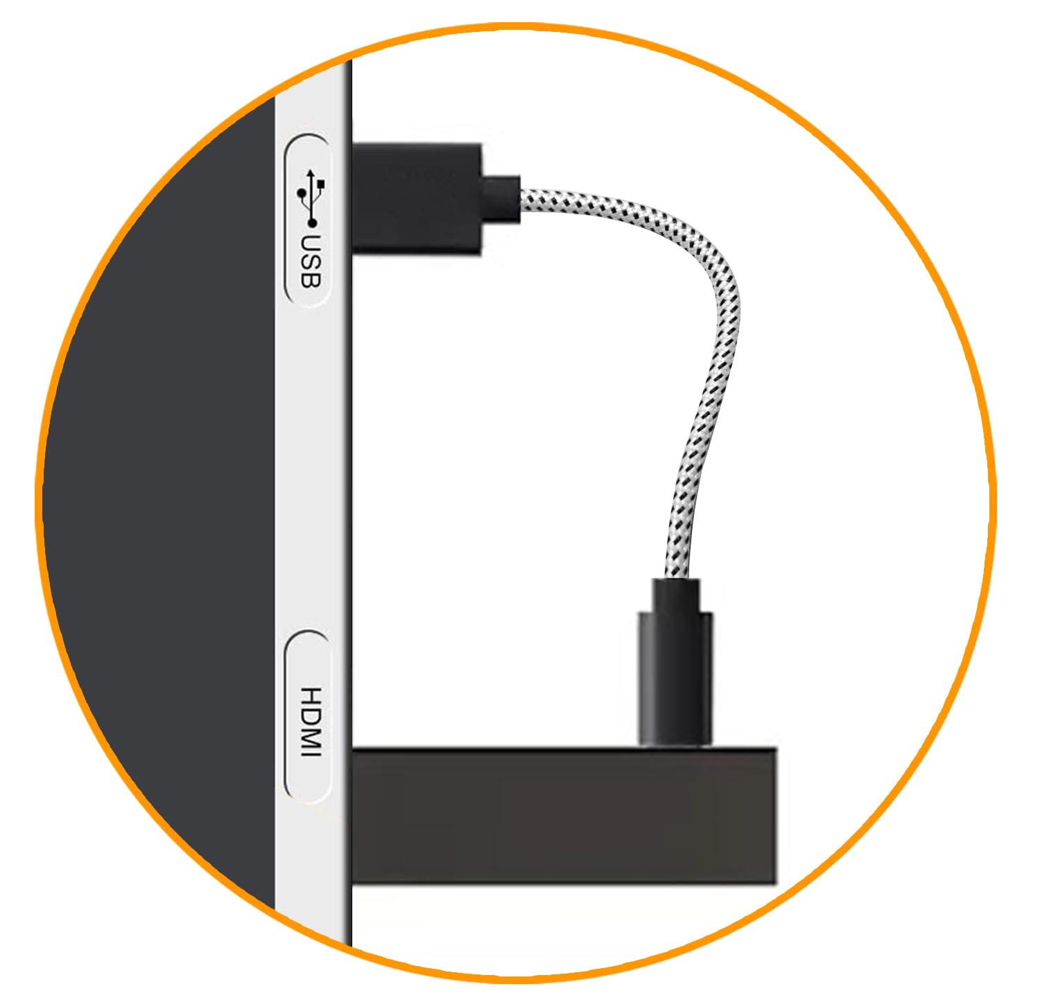 USB Cable for Fire Stick, 2 Pack Power Cable for Fire TV Stick Power up