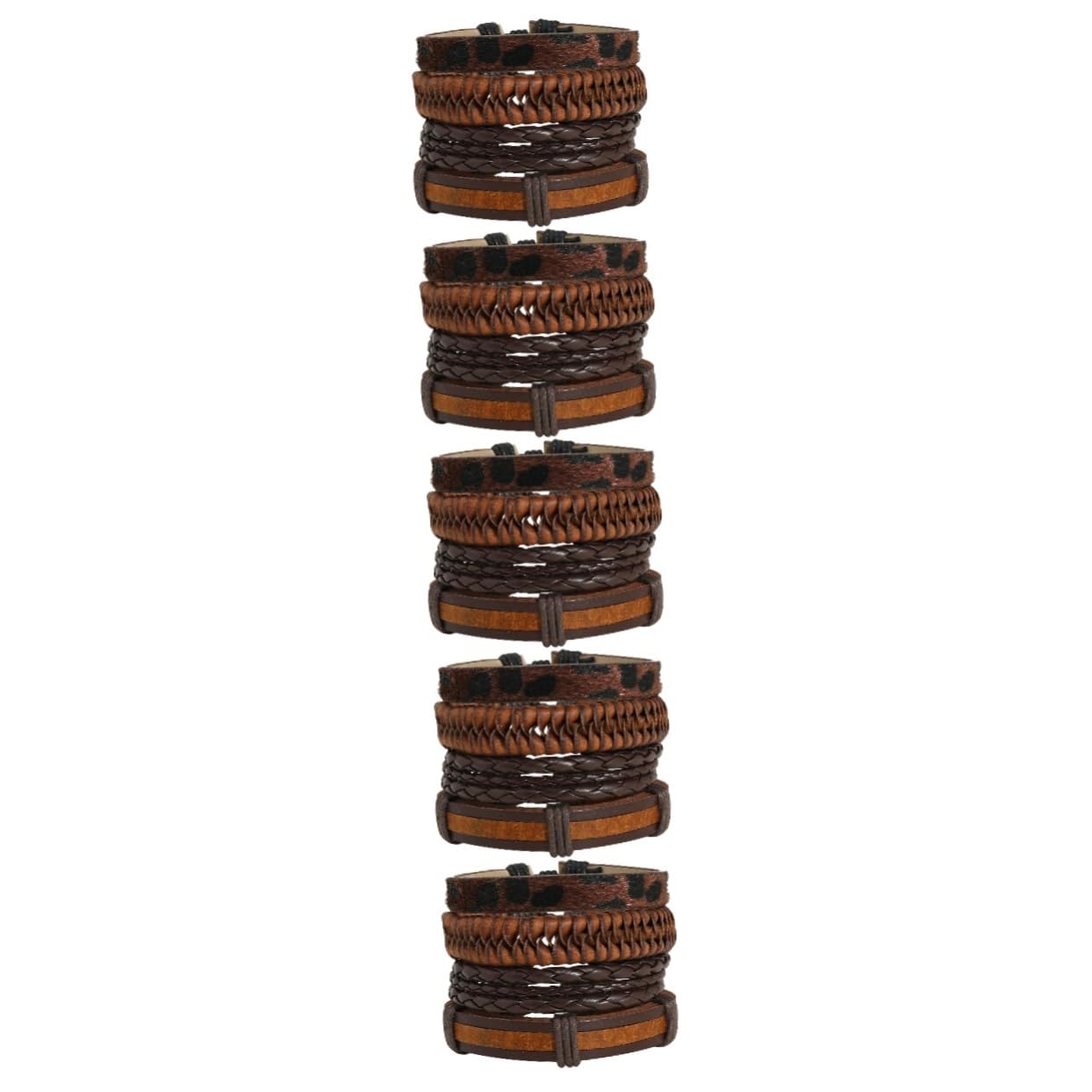 FRCOLOR 32 Pièces Bracelet Cravate Cheveux Bijoux Cheveux Cravates Miss Dragonne Manuel Cuir Artificiel