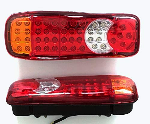 2 luci posteriori/d’emergenza/di stop a LED da 12 V.