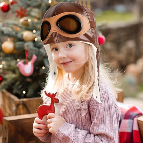 Ewanda Store EWD1263 Ewada Store Baby Kids' Pilot Aviator Hat Warm Hat Cap Winter Earmuffs Hats thumb #3