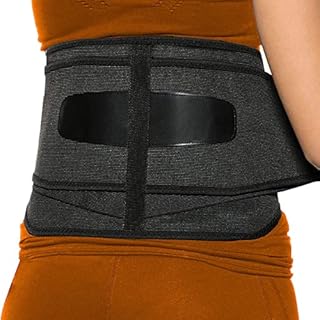 MODVEL Back Brace - Immediate Relief from Back Pain, Herniated Disc, Sciatica, Scoliosis | FSA or HSA eligible | Breathable Waist Lumbar Lower Back Support Belt with Removable Pad.