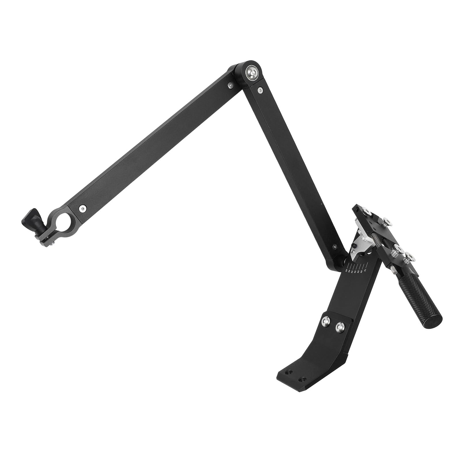 Sxhlseller Afilador de Cuchillas para Cortacésped, Herramienta para Cortacésped con ángulo Ajustable de 15° a 45° Hecha de Aleación de Zinc para un Mantenimiento Preciso de Las Cuchillas de Estándar