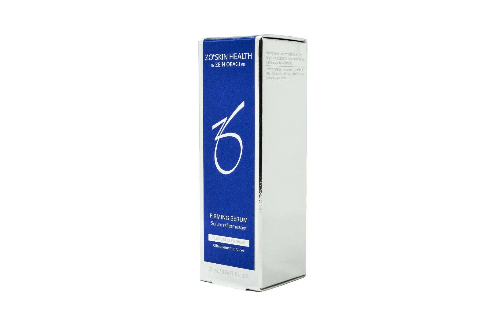 ZO Skin Health Firming Serum 28 mL/0.95 FL OZ in clear plastic ZO Skin Health Cosmetic Bag