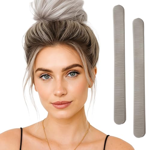 PONY-O BUN BARZ 2�{:�����擾�� �Ȃ�����_���[�W�Ȃ� �h�[�i�c�w�A�o�����[�J�[ ? �ȒP�w�A�X�^�C�����O���[��&�x���h (�O���[)