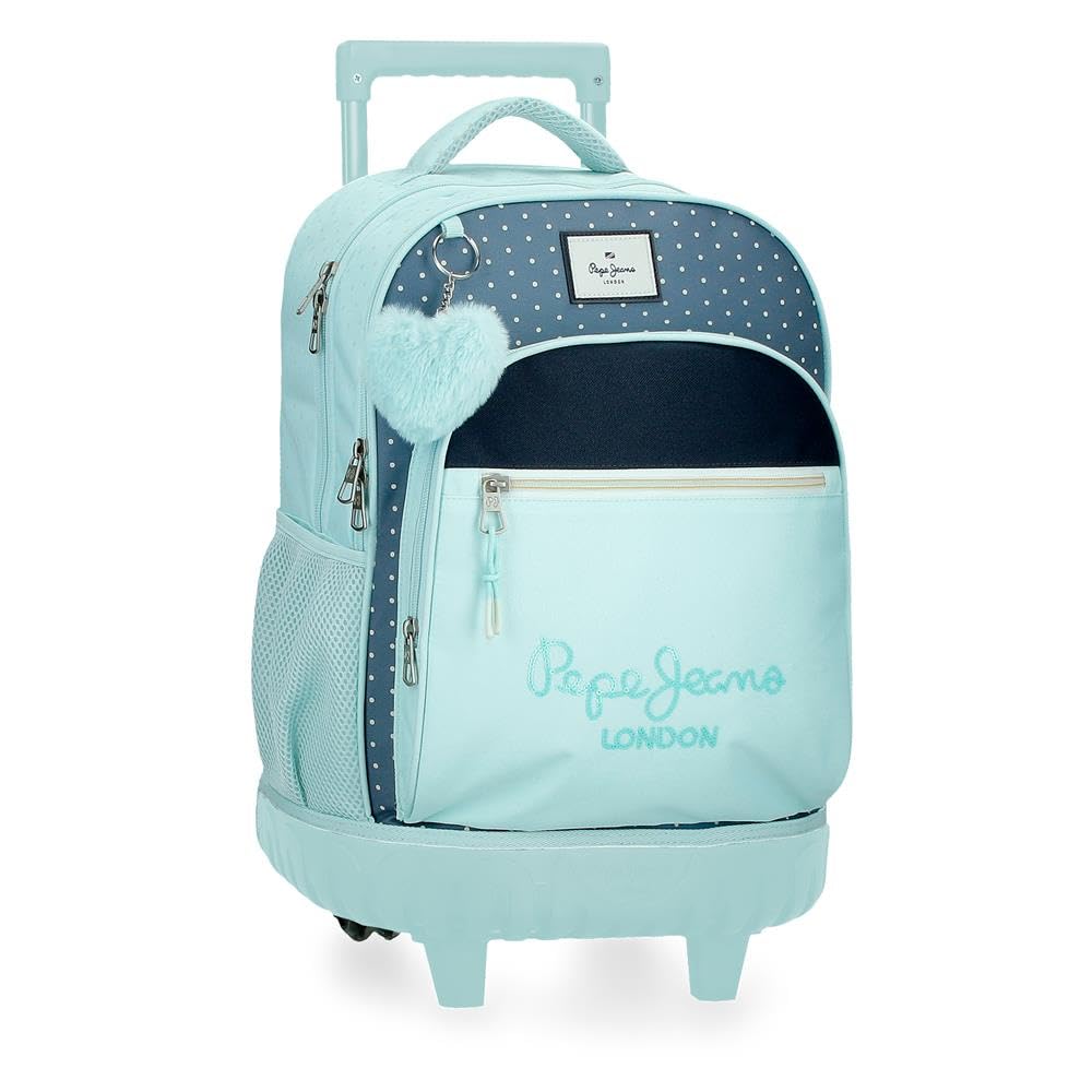 Pepe Jeans Pepe Jeans Dalma Mochila escolar mochila infantil fabricada en Poliéster, Tirantes anchos y ajustables que se adaptan, bolsillo frontal. De Joumma Bags