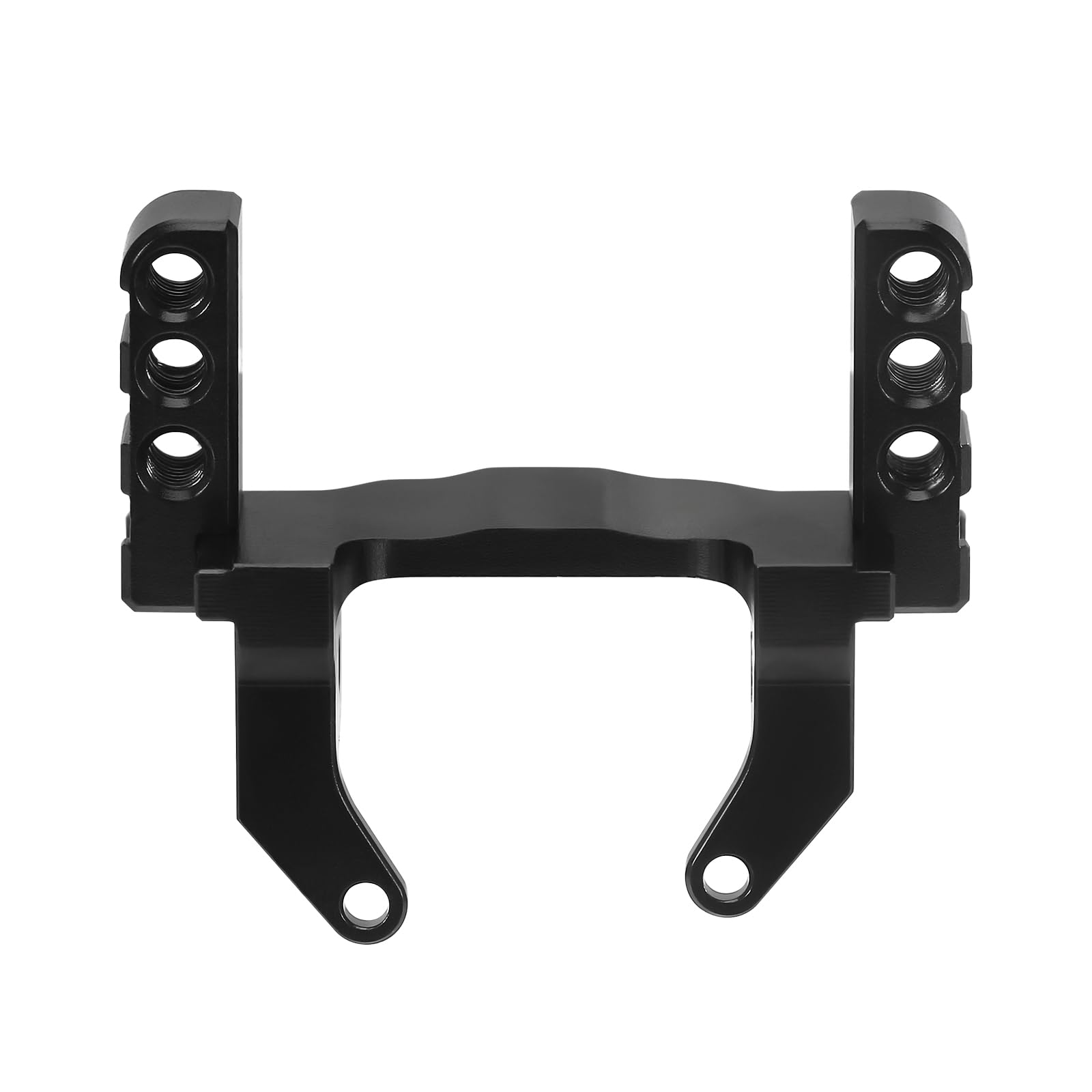 INJORA Support De Servo Aluminium + Biellettes Direction Acier Inoxydable – Pour TRX4M Stock Length Axles – 1/18 RC Crawler – 13g