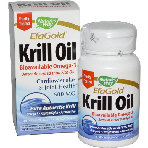 Nature's Way, EfaGold, Krill Oil, 500 mg, 30 Softgels