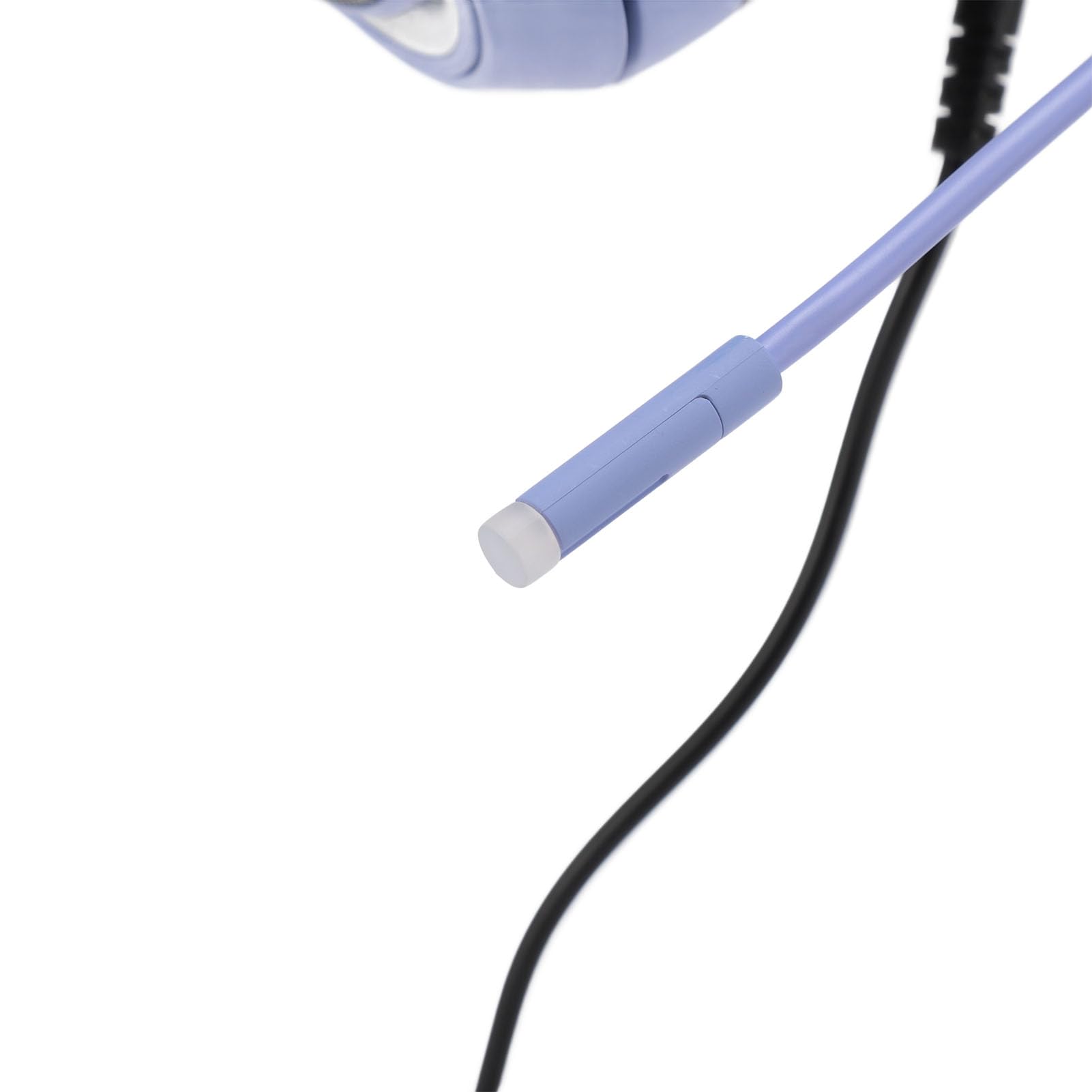 SUNGOOYUE Auriculares Estéreo para Juegos, Bonitos Auriculares con Orejas de Gato de 3,5mm con Micrófono para Niñas, , PC, Altavoces Premium, Uso Cómodo (Violeta)