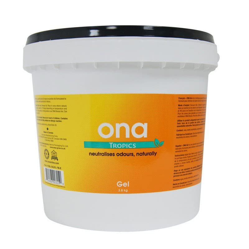 Anti odeur naturel ONA Gel Tropics excellence de la purification en 4L