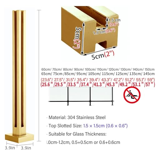 Garde-corps pour extérieur design en S avec poteau d'angle mat premium