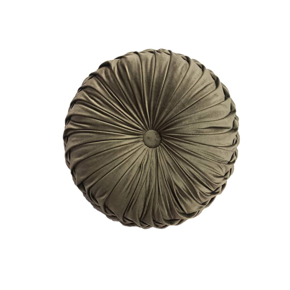 Coussin de dossier intérieur de forme ronde capitonné pour salon