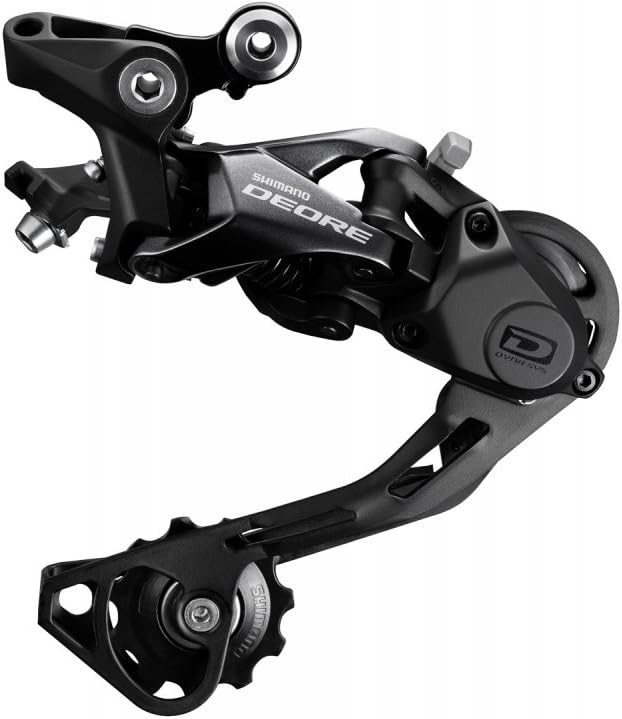 RD-M6000 Deore 10-Speed Shadow+ Design Rear derailleur, GS, Black