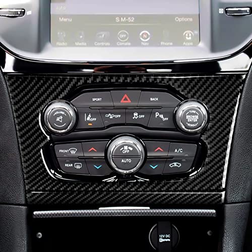 Image of Car Air Conditioning A /C Panel Decals for 2015-2023 Chrysler 300 / 300C / 300S / Limited /Touring Accessories Interior Stickers