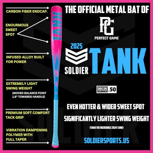 2025 Soldier Tank BBCOR Baseball BAT 32/29 | 32