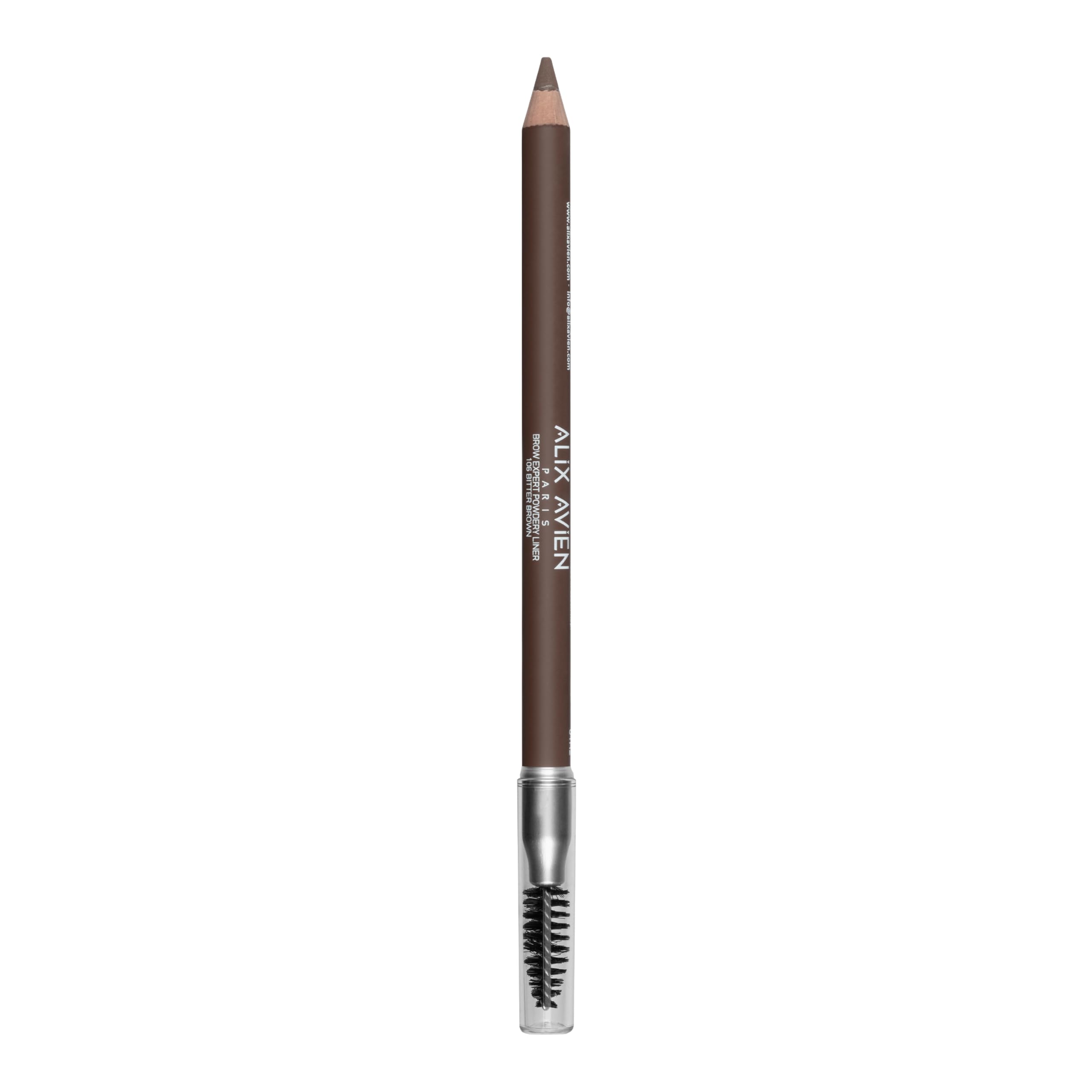 ALIX AVIEN Fırçalı Yumuşak Uçlu Belirginleştirici Kahverengi Kaş Kalemi-eyebrow Expert Powdery Liner 106 Bitter