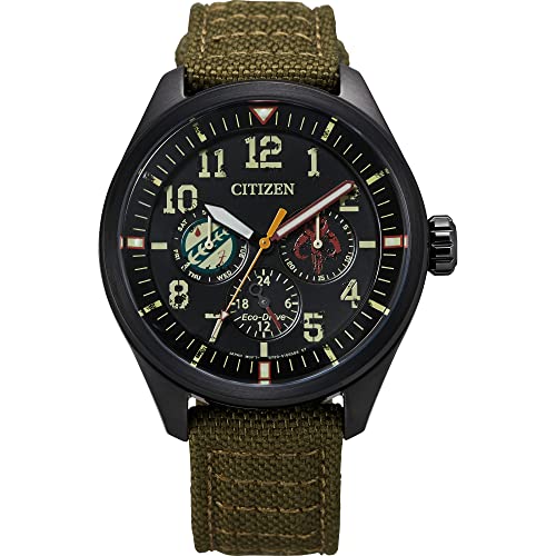 Citizen Star Wars Mens Boba Fett Eco-Drive...