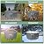 Gasadar Round Outdoor Furniture Cover Waterproof, Round Patio Furniture Covers for Patio Table and Chairs Set, Heavy Duty 600D, 62" Dia x 28" H, Grey