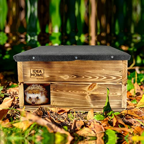 LEVIATAN - egelhuis | met houten bodem I het hele jaar door huis | weerbestendig | perfect voor de tuin | winterkwartier - Image 5