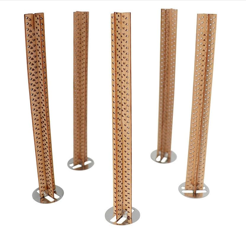 13 x 130 mm 10/20 zestawów krzyżowych duże drewniane knoty do produkcji świec z metalowym uchwytem na knoty, bezdymne świece sojowe, knoty, trzeszczący drewniany knot