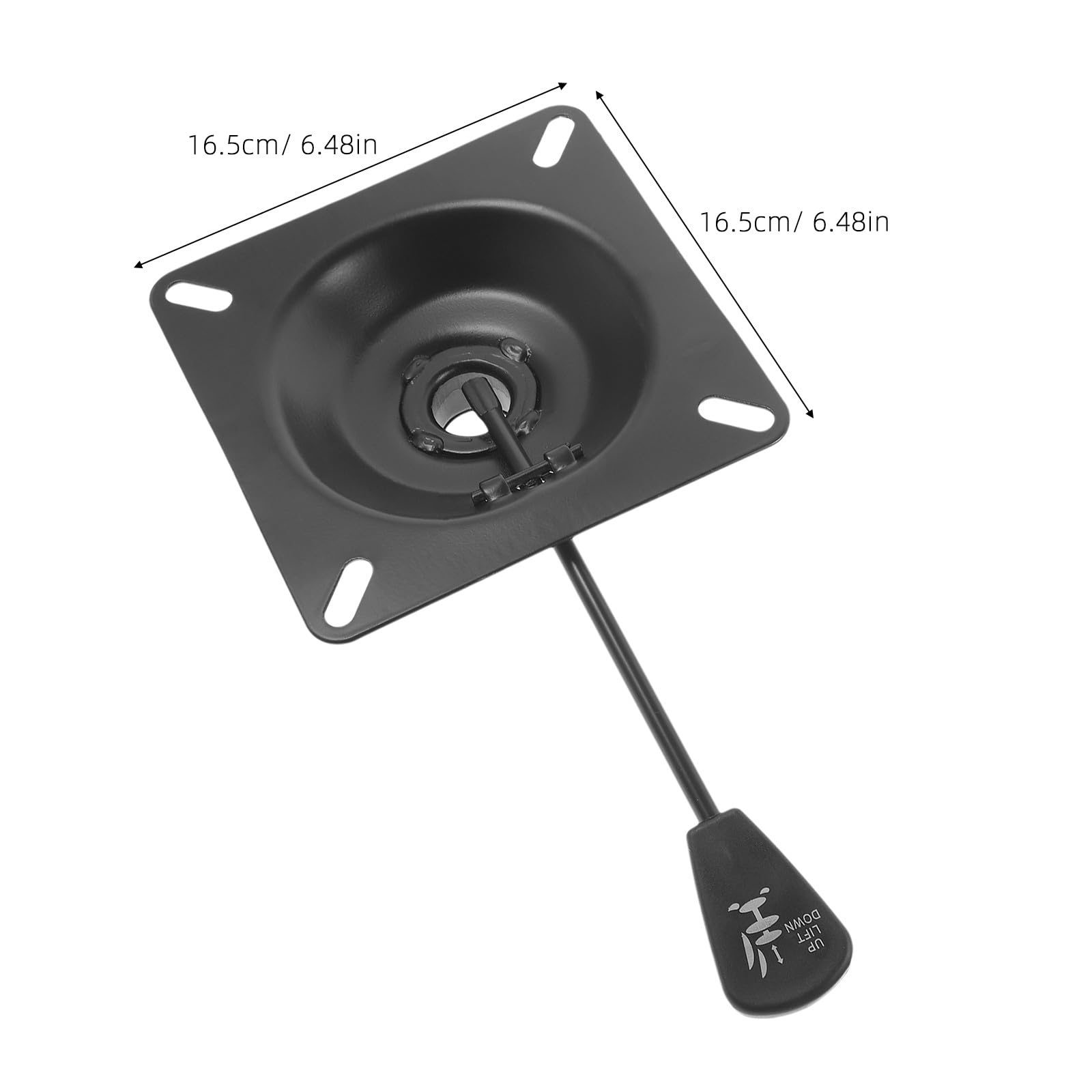 Drehbarer Stuhl und Einfacher Installation mit Robuster Konstruktion Teller aus Metall als Neigungsverstellmechanismus für Bürostuhlgestell