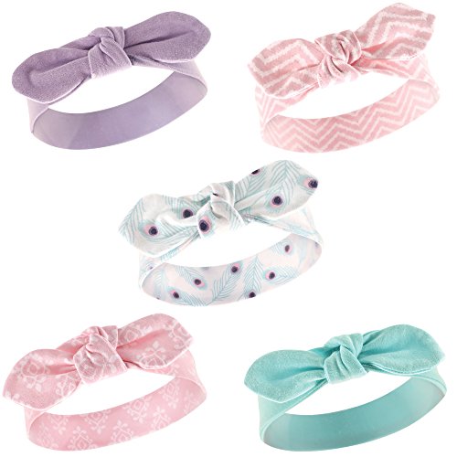 Image of Hudson Baby Cotton and Synthetic Headbands, Size 0-24 Months