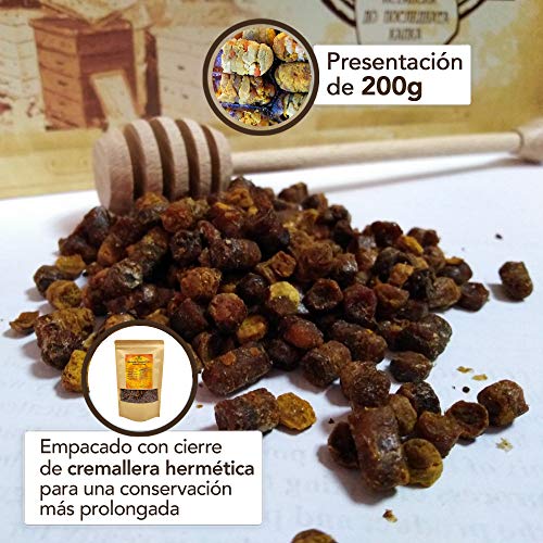 Bijenbrood x 200 g. Perga, ambrosia, 100% natuurlijke lacto-gefermenteerde bijenpollen - ruw. - Image 3