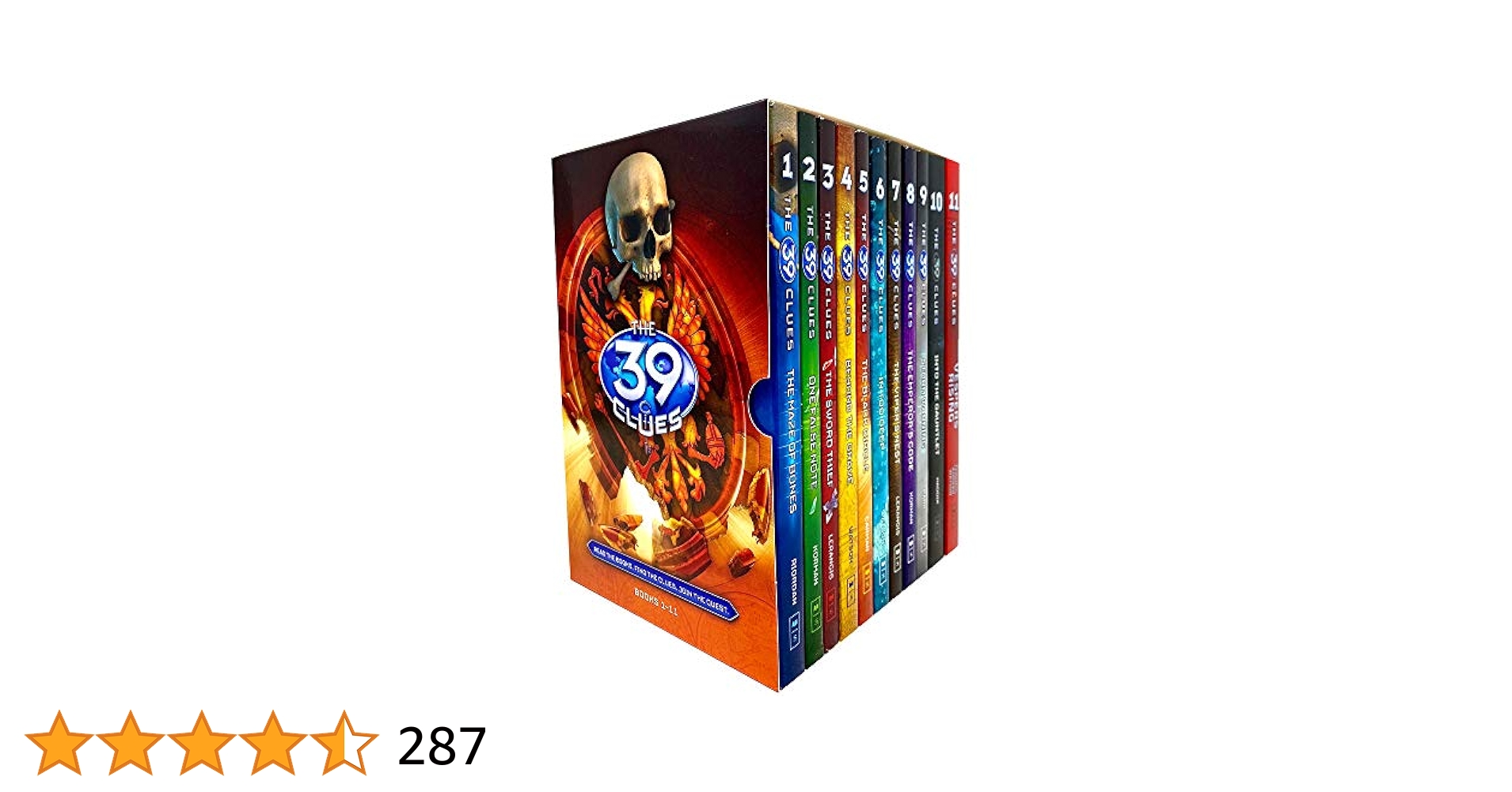 「The 39 Clues」シリーズ 全18冊 The 39 Clues Series Complete Collection Books 1 - 11 Box Set