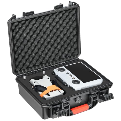 Hard Case for DJI Mini 3 Pro: with Custom Foam for DJI Mini 3/4 Pro Drone