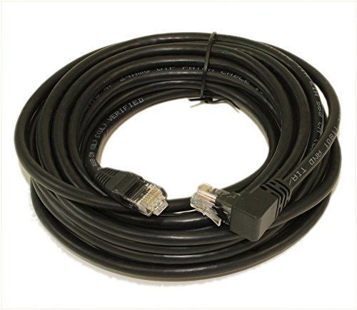 Cable Ethernet Cat6 6.1 m RJ45 Angulado Negro miniatura 1