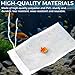 LINYUEARUI 20pcs Aquarium mesh Media Filter Bag, Nylon Media Filter Bag, Suitable for Various Filters Such as Water Tank Filters, Aquarium Filters, Collection pits, Dry or Wet Filters, etc.