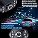 HD 1080P Backup Camera for Cars - Night Vision, 170° Wide Angle, Waterproof, Easy Installation, Clear Image for Trucks, SUVs, Vans, Sedans - Enhanced Parking Safety