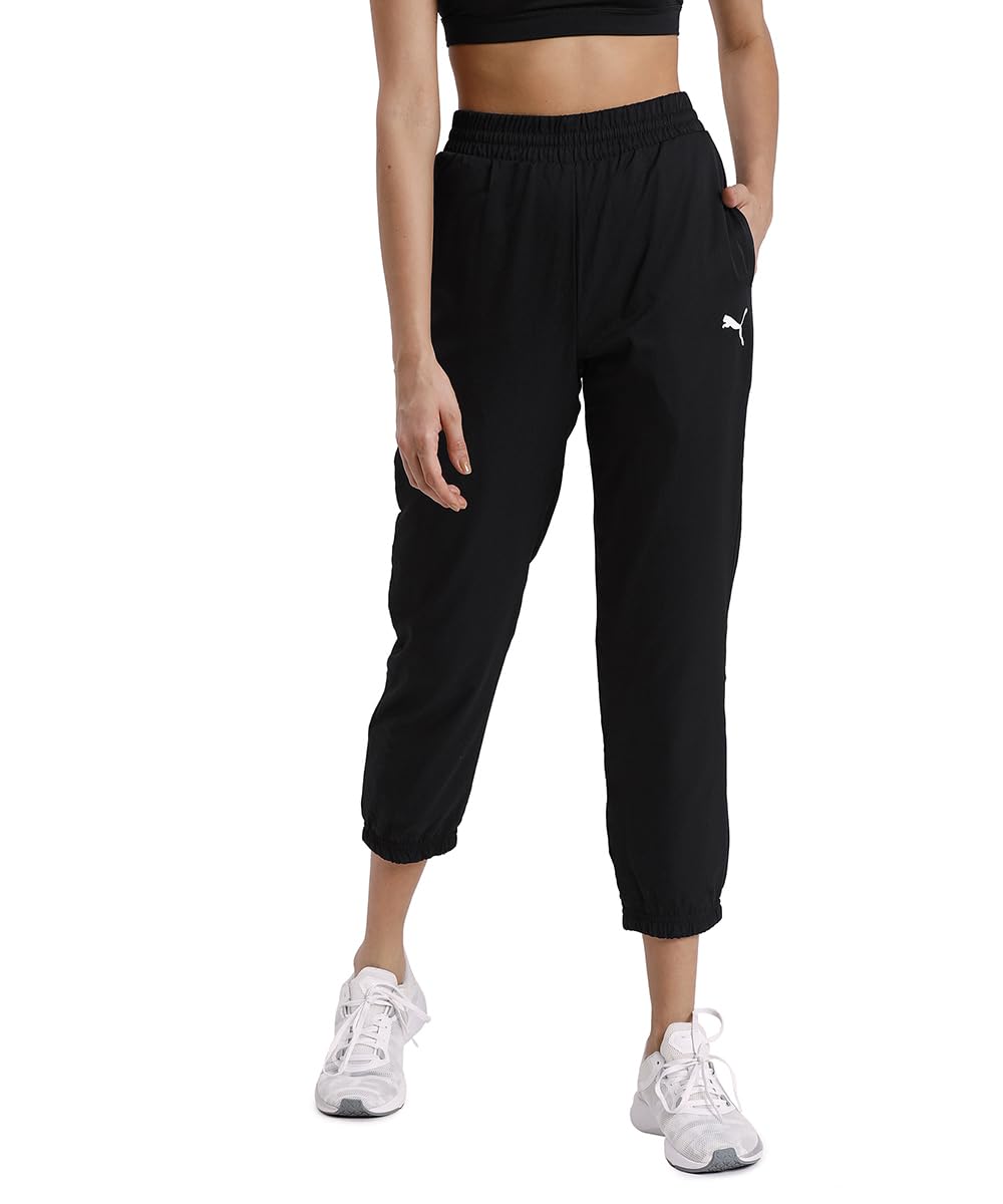 PUMA Women's Active Woven Pants Black, S