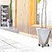 MOUTIK Round Plant Caddy Metal:Plant Stand with Lockable on Roller Patio Flower PotS Rack Plant Holder (10
