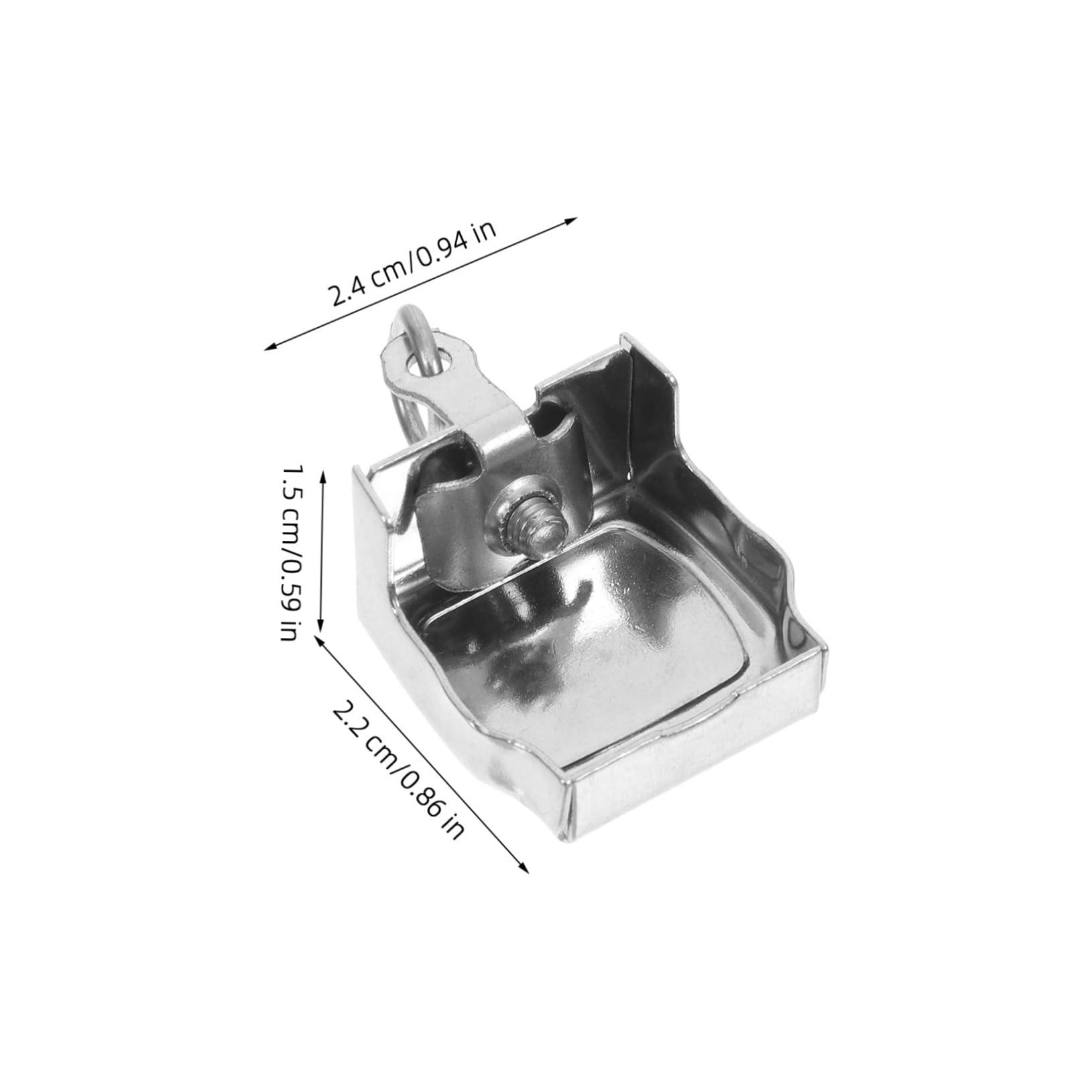 Ciieeo Curtain Tracks Stopper 6 x Decorative End Caps - Enhance Your Window Curtain Rods