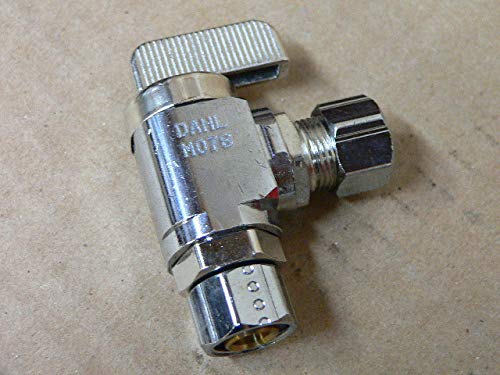 DAHL 211-41-31 Mini Ball Valve Faucet Sink 3/8" OD F