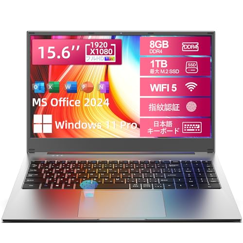 VETESA m[gp\R Office 2024  Windows11Pro 10 Celeron 15.6C` 1920×1080 IPSt DDR4 8GB/ M.2 SSD 256GB bvgbv 5gWi-Fi/Mini 