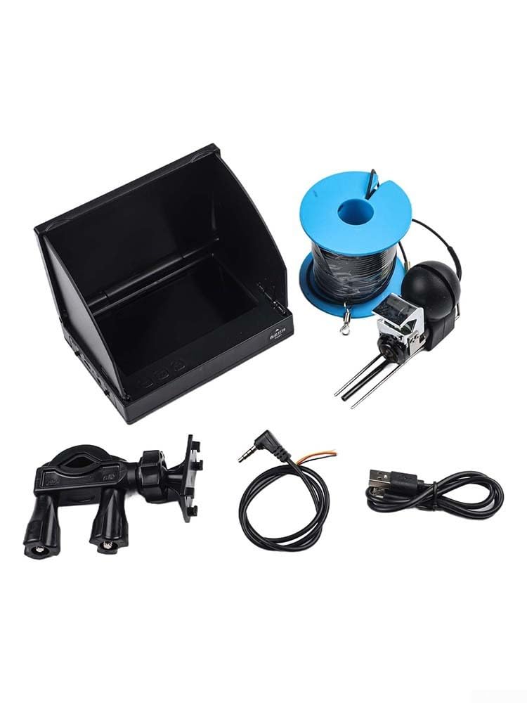 Buscador de peces con pantalla LCD de 4.3 pulgadas de alto brillo 2000NIT 220 grados FOV para uso en agua dulce y salada