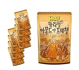 HBAF キャラメルアーモンド ＆ プレッツェル 110g×10袋セット アーモンド ハニーバターアーモンド 韓国 お菓子 お土産 4570195000117