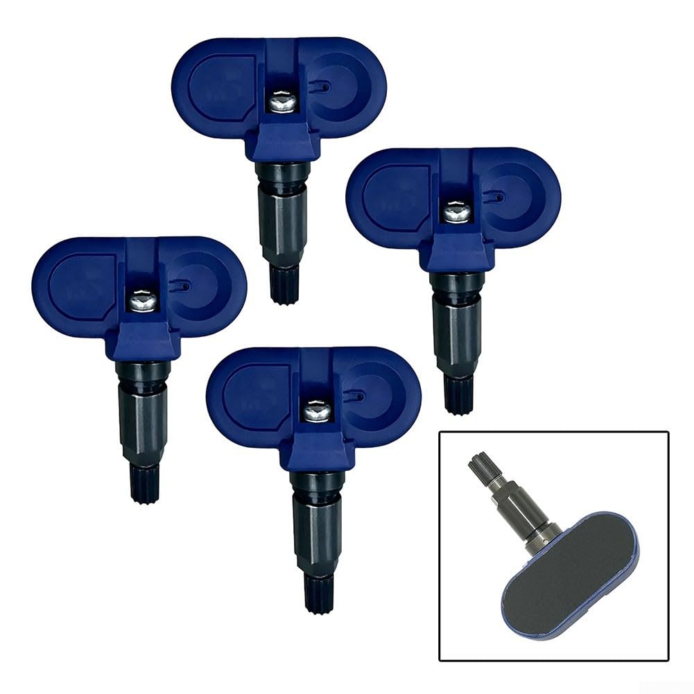 TPMS 1490701-01-C - Sensor de presión de neumáticos (4 unidades, para Tesla para modelo Y, conjunto de sensores de monitoreo inalámbrico)