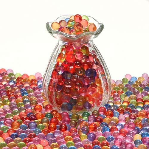 550 Colorful Acrylic Beads - Premium Decorative Filler for Wedding Centerpieces Gift Boxes & Luxury Events (Colorful)