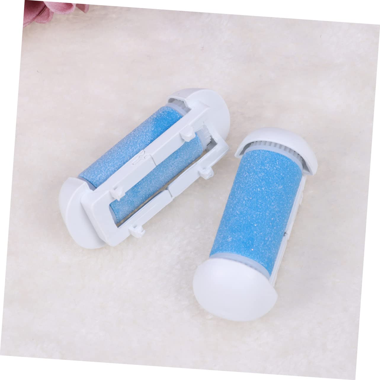 Healeved 30piezas Rodillos De Para Eliminación De Muerta Pies Accesorios Para Exfoliación De Durezas Azul